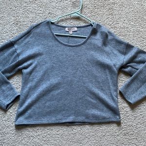 Philosophy cropped sweater